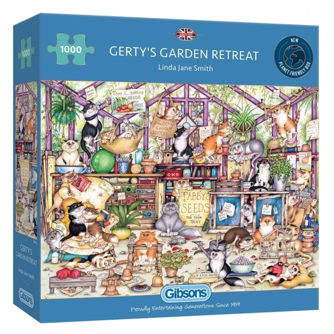 Puzzle Il giardino di Gerty 1000 pezzi