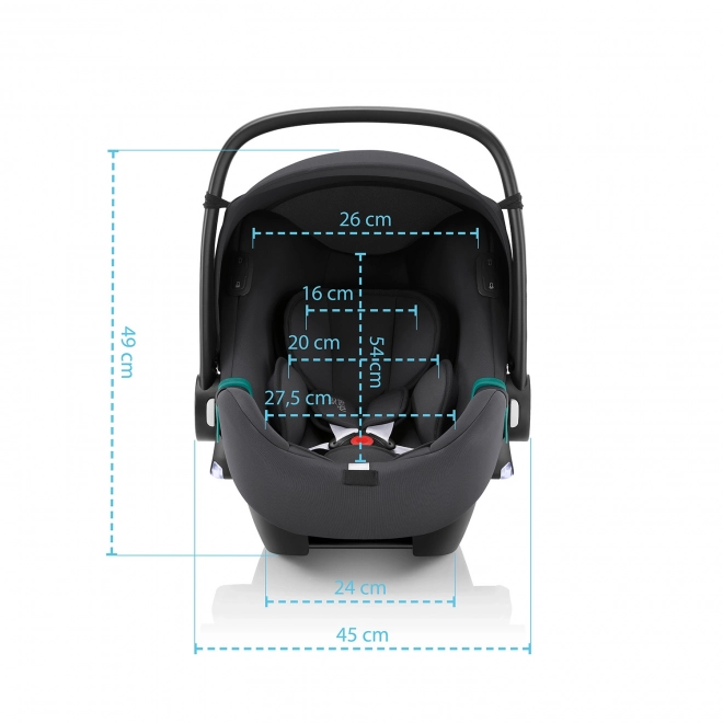 Seggiolino Auto Baby-Safe 3 i-Size Grigio Nordico