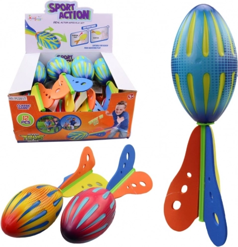 Razzo da lancio per bambini 25 cm, scatola display 12 pezzi