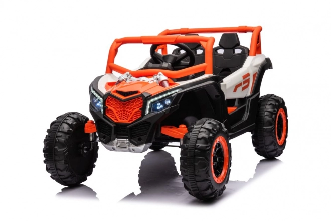 Auto a batteria Buggy UTV arancione 4x4