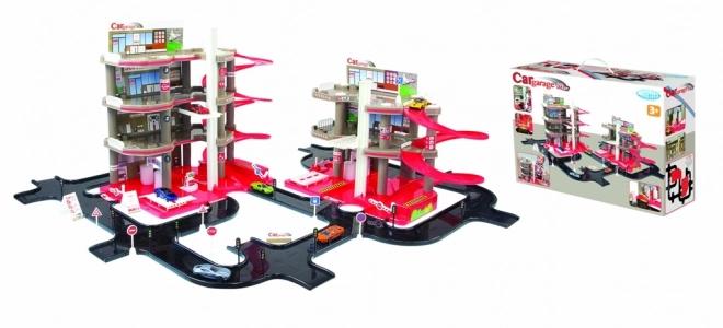Mega Garage - set di parcheggio con strada