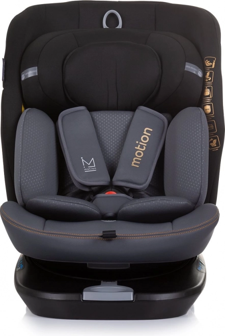 Seggiolino Auto Motion i-Size 40-150cm Isofix 360, Obsidian