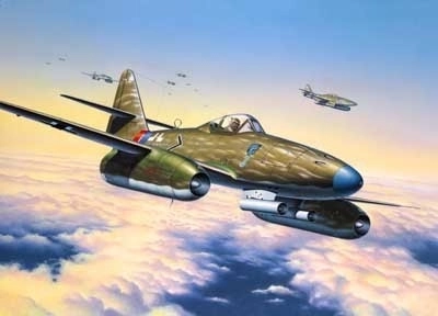 Modello in plastica Messerschmitt Me 262 A-1a