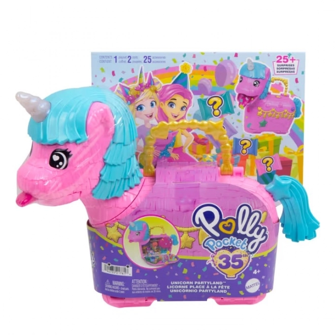 Set di figure Polly Pocket unicorno sorpresa