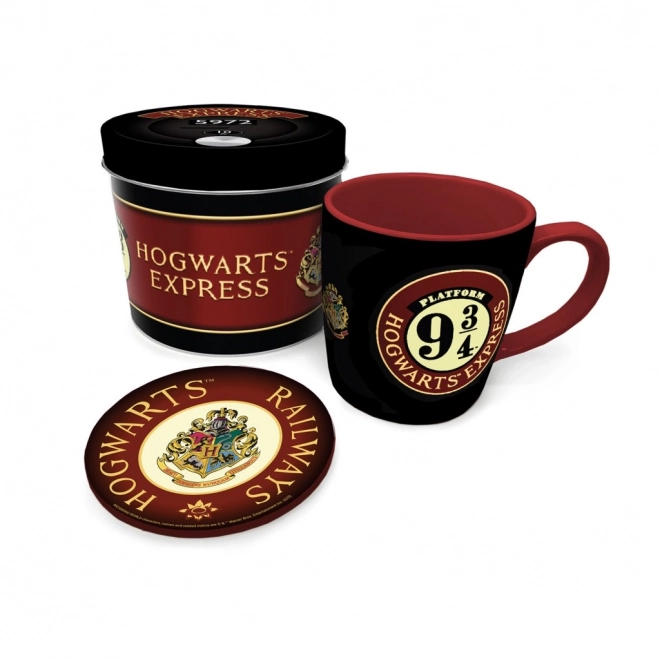 Set regalo Harry Potter binario 9 e 3/4 in metallo