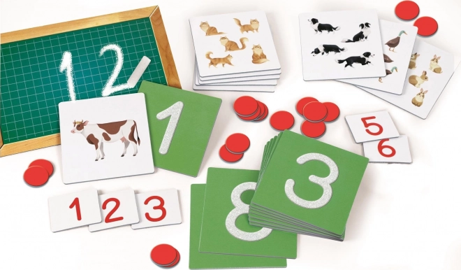 Clementoni Set Montessori: Numeri Tattili