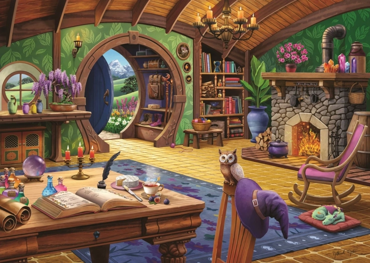 Puzzle Casetta Magica 1000 pezzi di Ravensburger