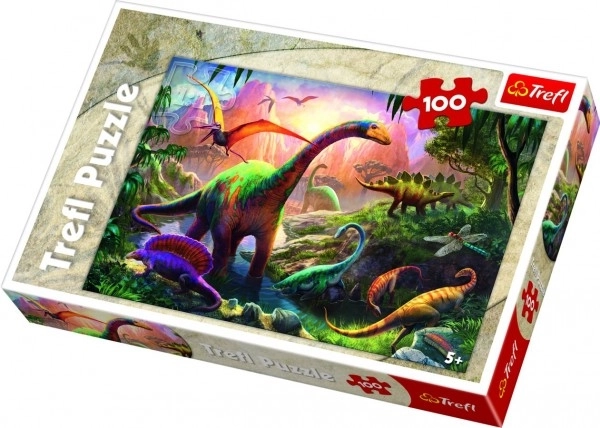 Puzzle 100 Pezzi - Il Mondo dei Dinosauri