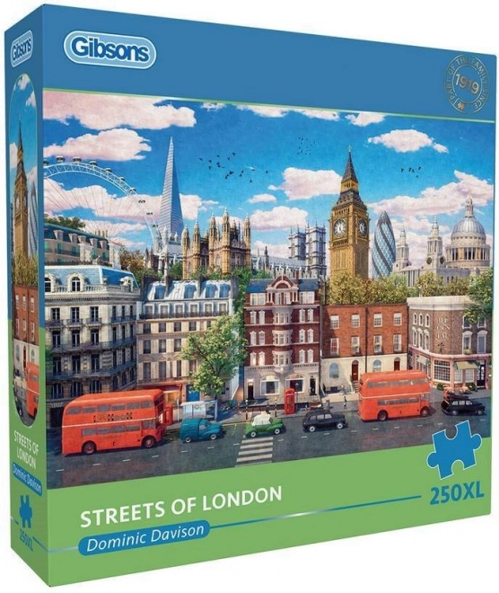 Puzzle stradali di Londra XL 250 pezzi