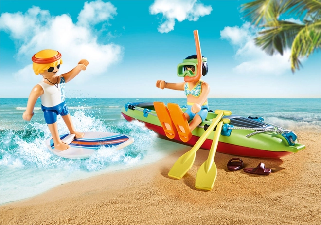 Surf, canottaggio e snorkeling in un unico set