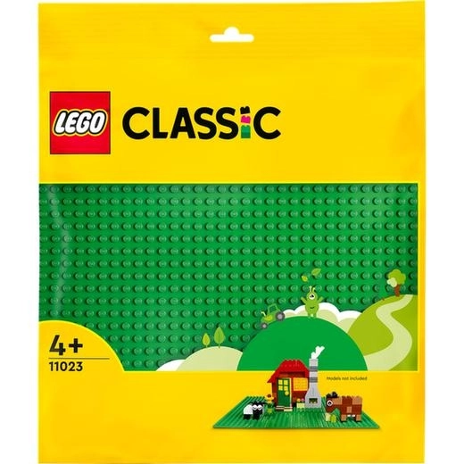 Base verde per costruzioni Lego Classic