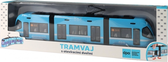 Tram moderna Ostrava blu 47 cm