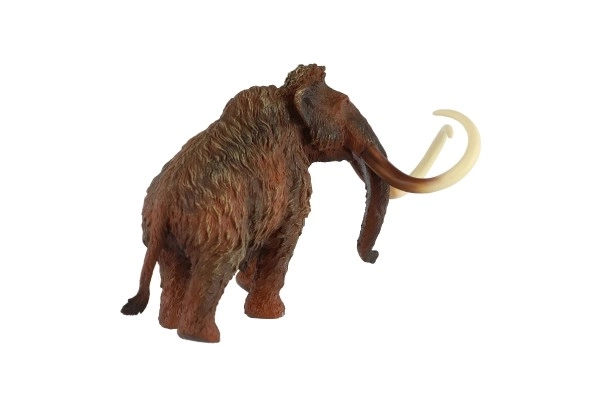 Mammut lanoso figurina in plastica 18cm in sacchetto