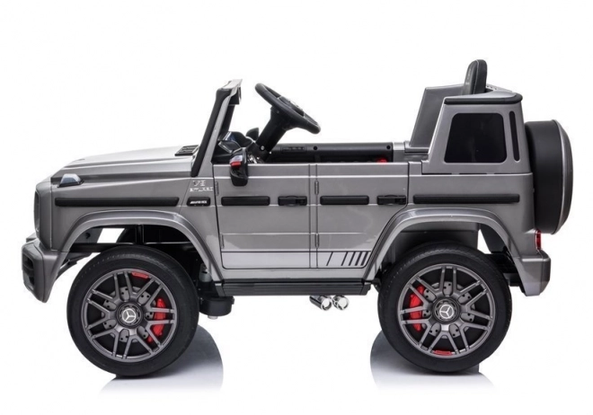 Auto elettrico Mercedes G63 AMG vernice argento