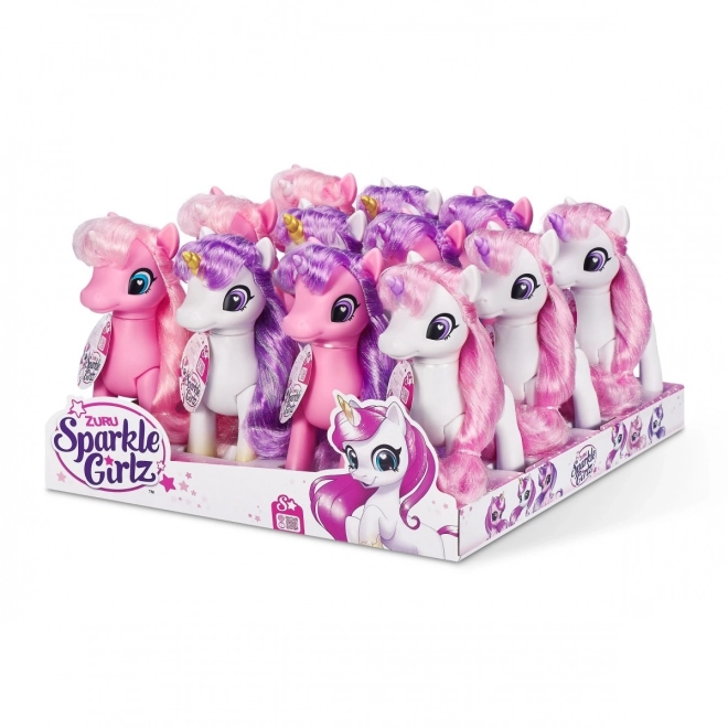 Figurine di unicorni con ponies