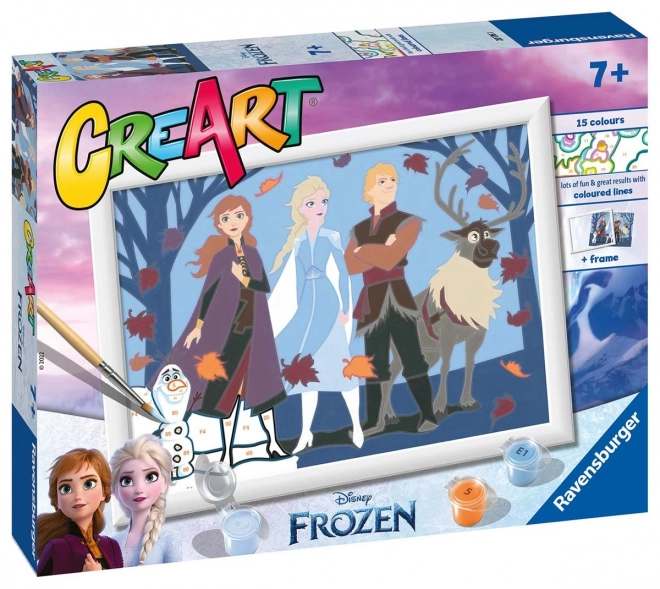 Ravensburger CreArt per bambini: Frozen Migliori Amici