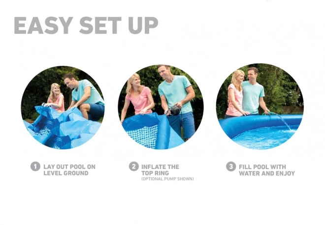 Piscina gonfiabile Intex Easy Set 244x61 cm