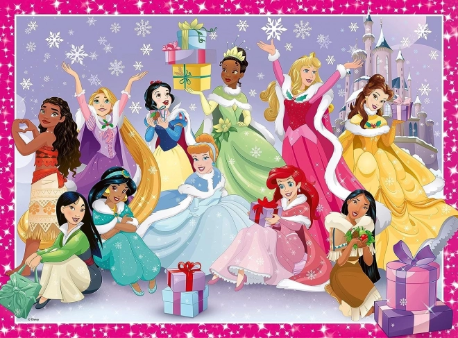 Puzzle principesse Disney di Ravensburger - Natale XXL 200 pezzi