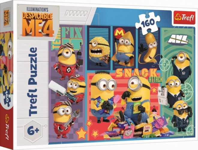 Puzzle 160 pezzi Allegria dei Minions