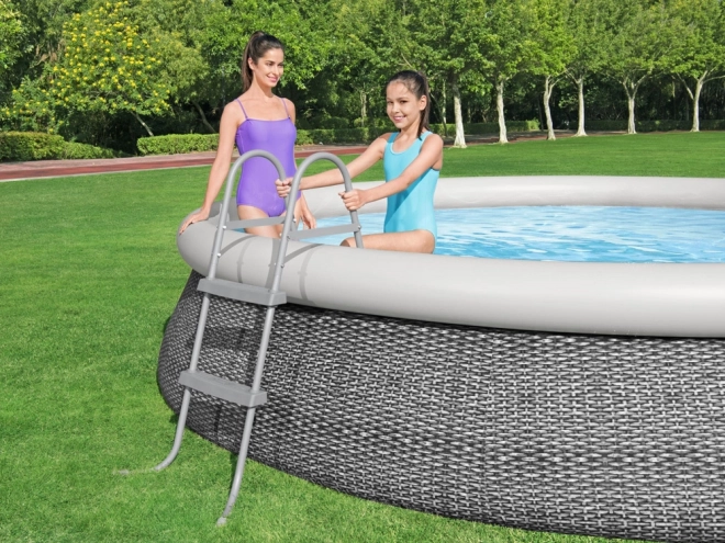 Scaletta metallica da piscina Bestway 84 cm