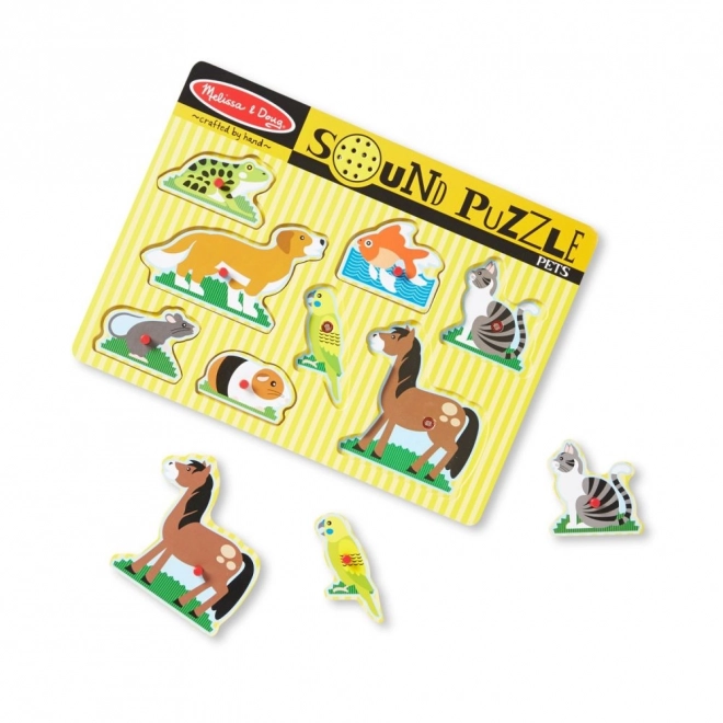 Puzzle sonori - Animali domestici