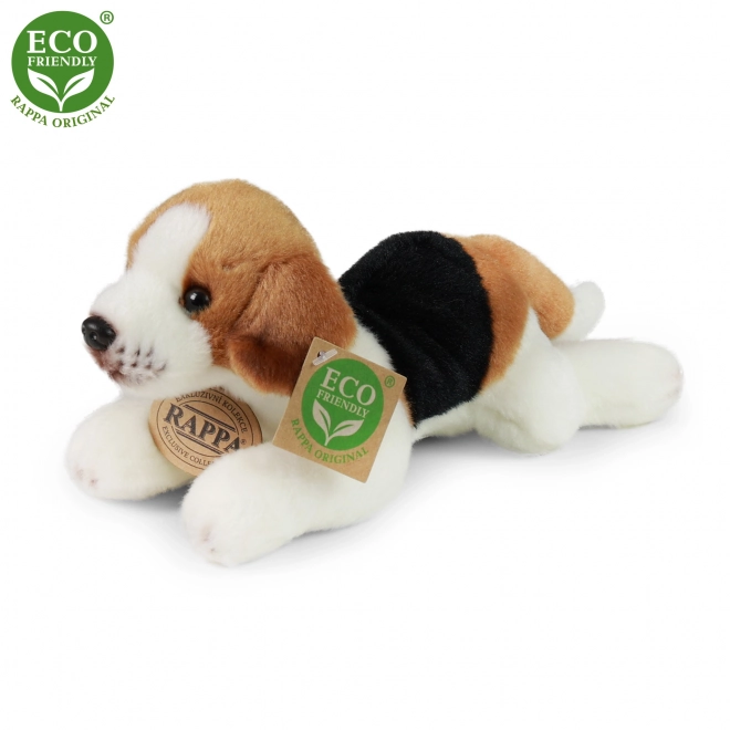 Cane di peluche sdraiato 16 cm ECO-FRIENDLY