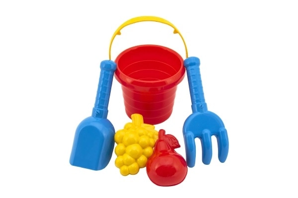 Set di Gioco da Spiaggia in Plastica 5 Pezzi