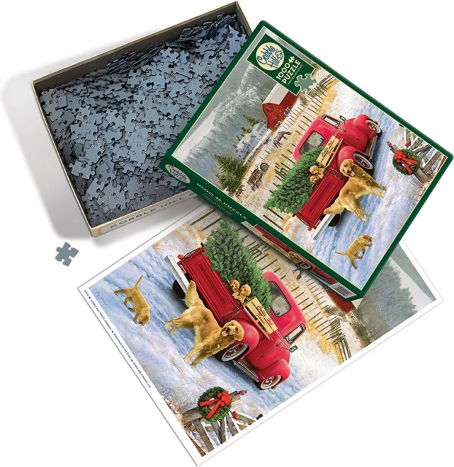 Puzzle Natale in Fattoria COBBLE HILL 1000 Pezzi