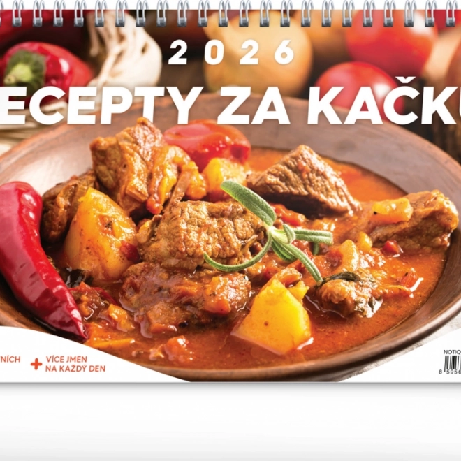 Calendario da tavolo Ricette convenienti 2026