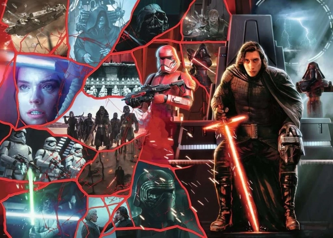 Puzzle 1000 pezzi STAR WARS Cattivi: Kylo Ren