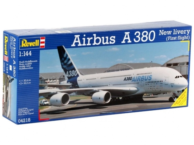 Modello in plastica Airbus A380 - Design New Livery "First Flight"