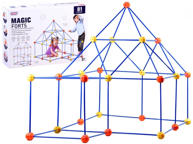 Grandi cannucce costruzioni 81 pezzi