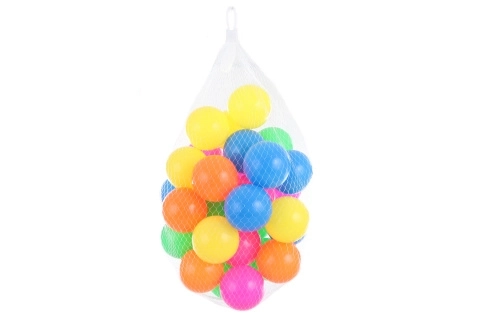 Palline 6 cm in rete 30 pz