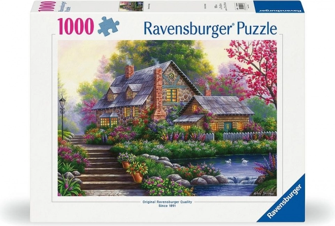 Puzzle chalet romantico 1000 pezzi