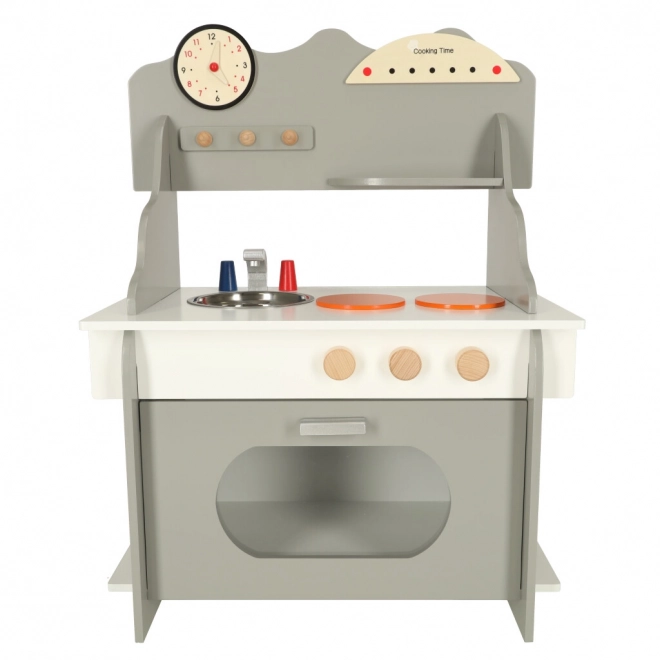 Cucina in Legno per Bambini con Angolo e Accessori