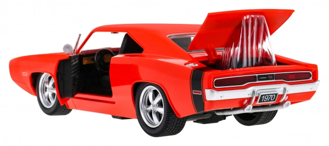 Auto telecomandato Dodge Charger RT 1970 rosso RASTAR 1:16