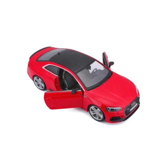 Modellino auto Audi RS 5 Coupé rosso 1/24