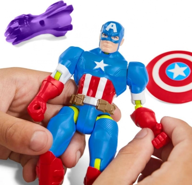 Avengers Mixmashers Capitano America figura