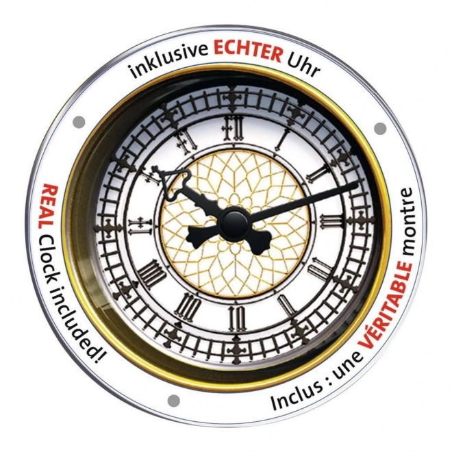 Puzzle 3D Big Ben con orologio