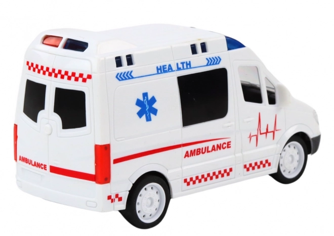 Ambulanza RC Telecomandata con Luci e Suoni Bianche