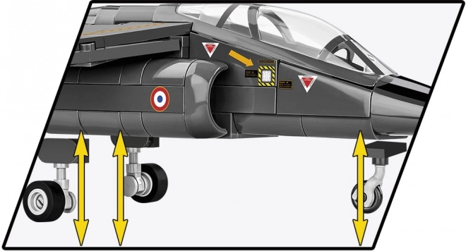 Cacciabombardiere Alpha Jet Armee de l'Air Francese