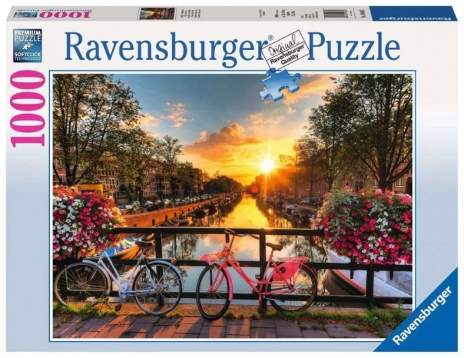 Puzzle biciclette a Amsterdam 1000 pezzi