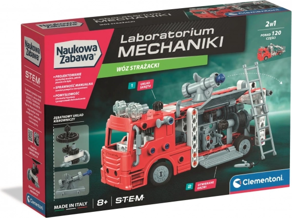 Meccanica da laboratorio – vigili del fuoco kit CLEMENTONI