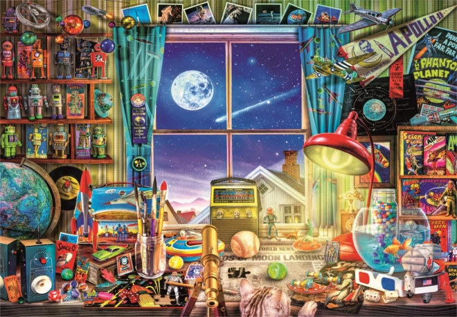 Puzzle CLEMENTONI Sulla Luna 500 Pezzi