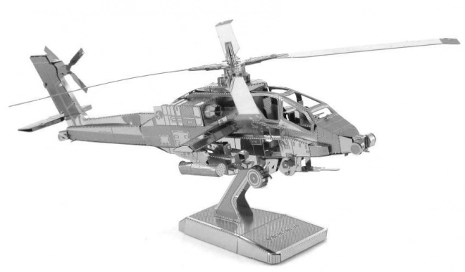 puzzle 3D Metal Earth elicottero Apache AH-64