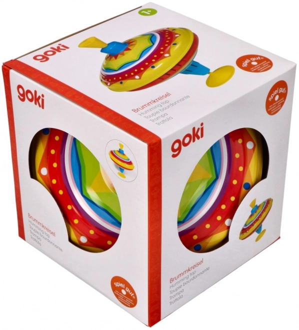 Grande trottola arcobaleno