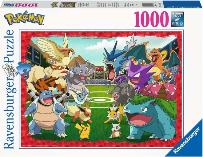 Puzzle 1000 pezzi Pokémon Sfida Finale