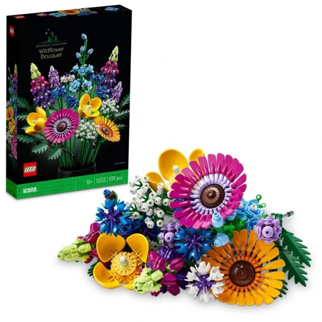 Bouquet di fiori di campo LEGO Icons