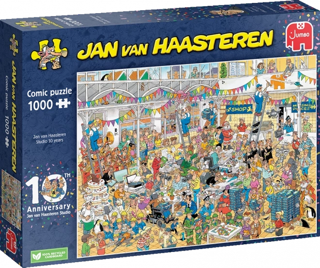 Puzzle JUMBO di Anniversario Jan van Haasteren 1000 pezzi