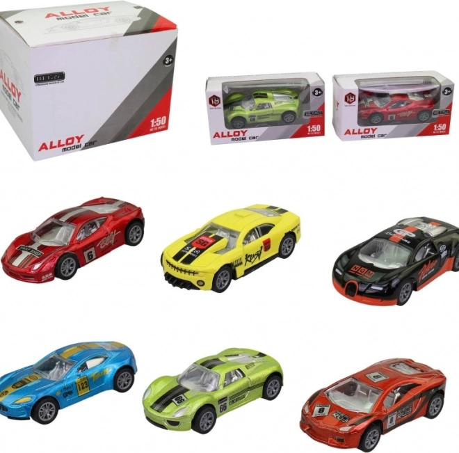 Modello di auto da corsa 8 cm